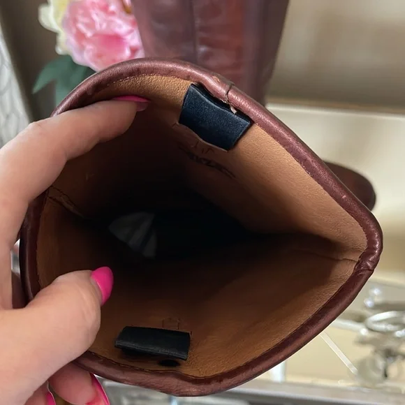 New FRYE Mellisa button cognac boots - Picture 11 of 13